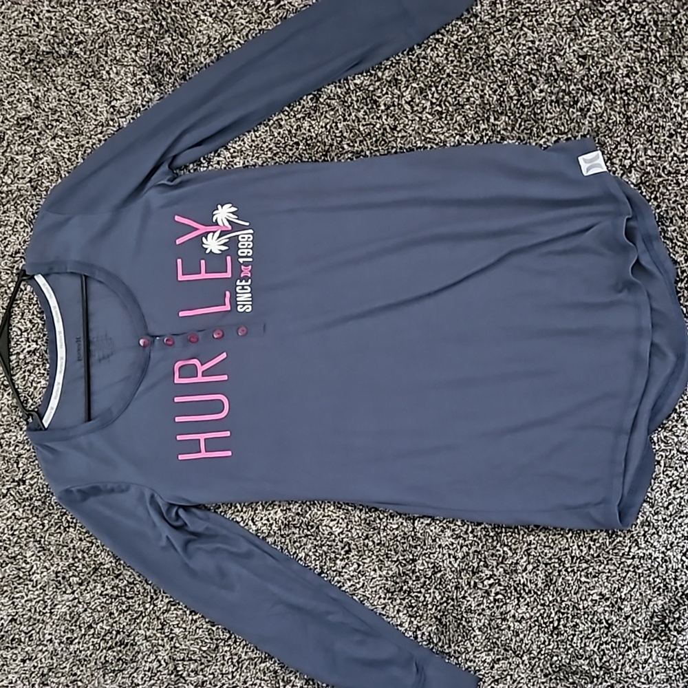 HURLEY LONG SLEEVE NIGHT GOWN